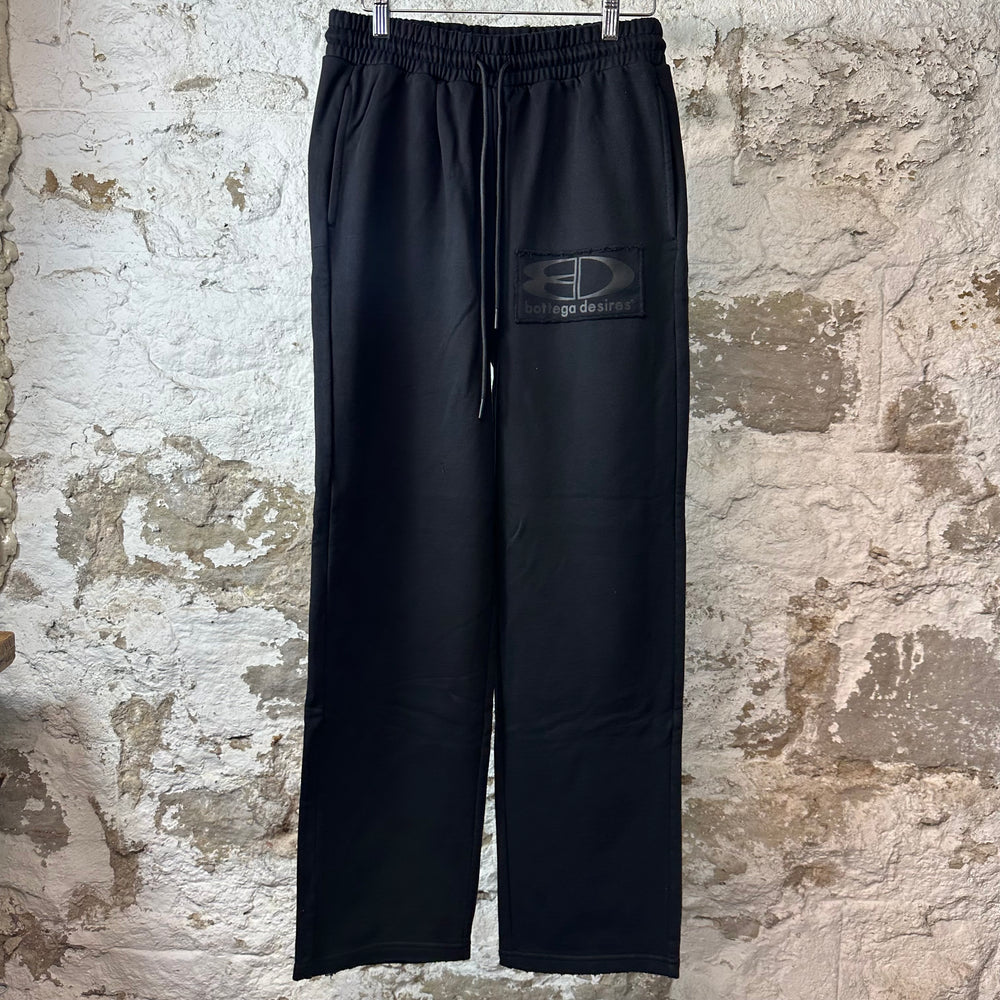 Bottega Desires Black Tech Sweatpants Sz S