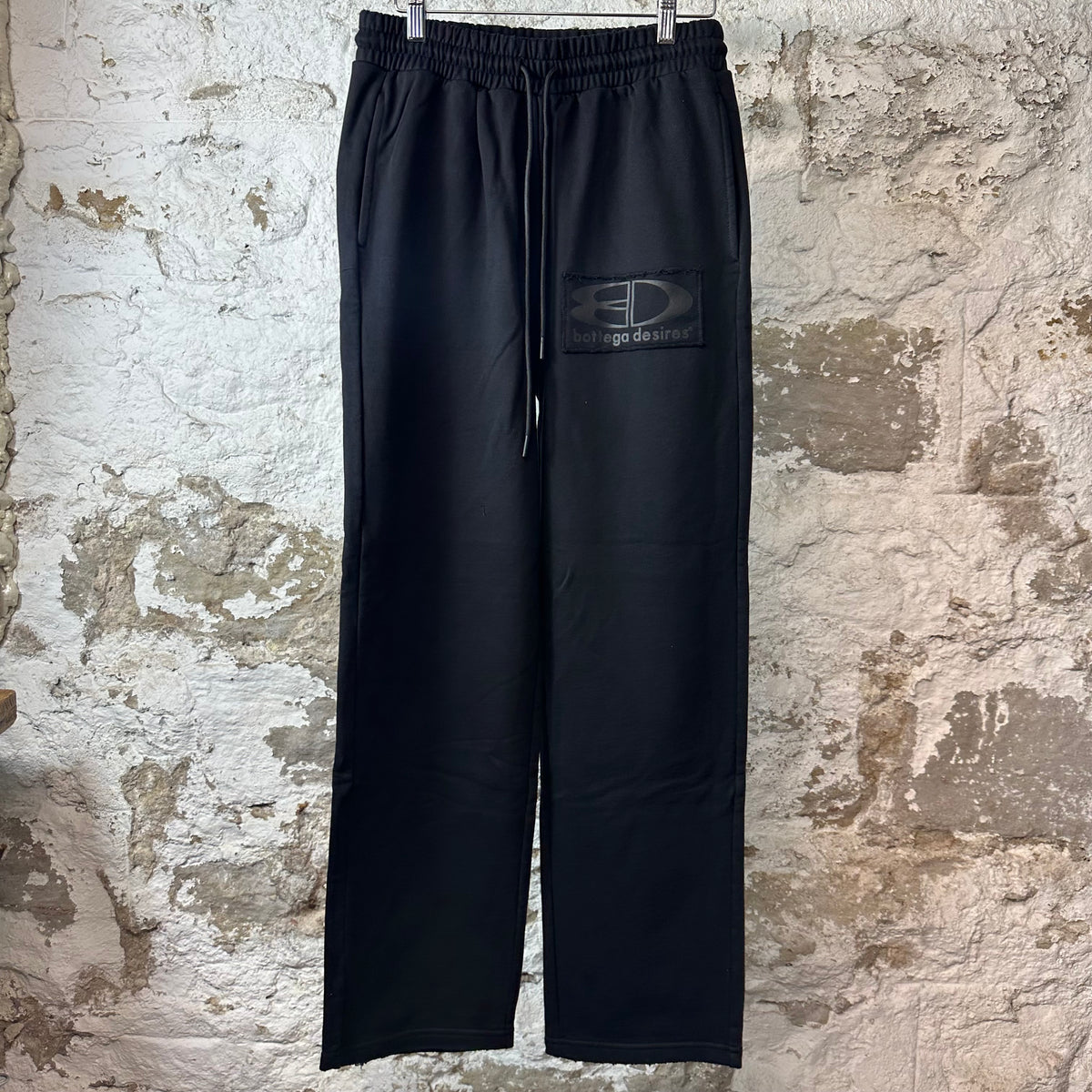 Bottega Desires Black Tech Sweatpants Sz S