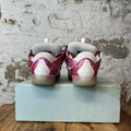Lanvin Curb Rose White Sneaker Sz 9 (42)
