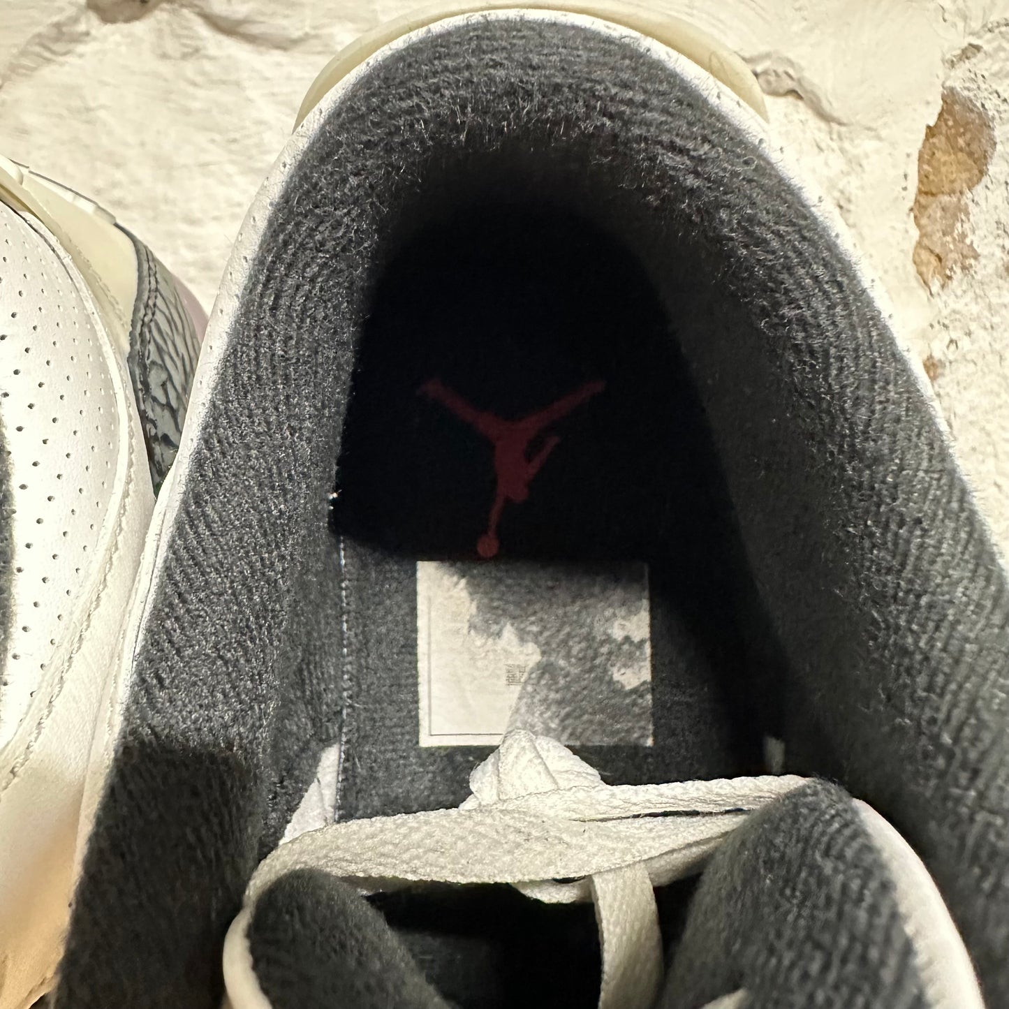 Air Jordan 3 Cement Grey Sz 12