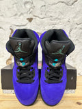 Air Jordan 5 Alternate Grape Sz 10