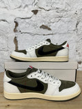 Air Jordan 1 Low Travis Scott Medium Olive Sz 10.5 DS