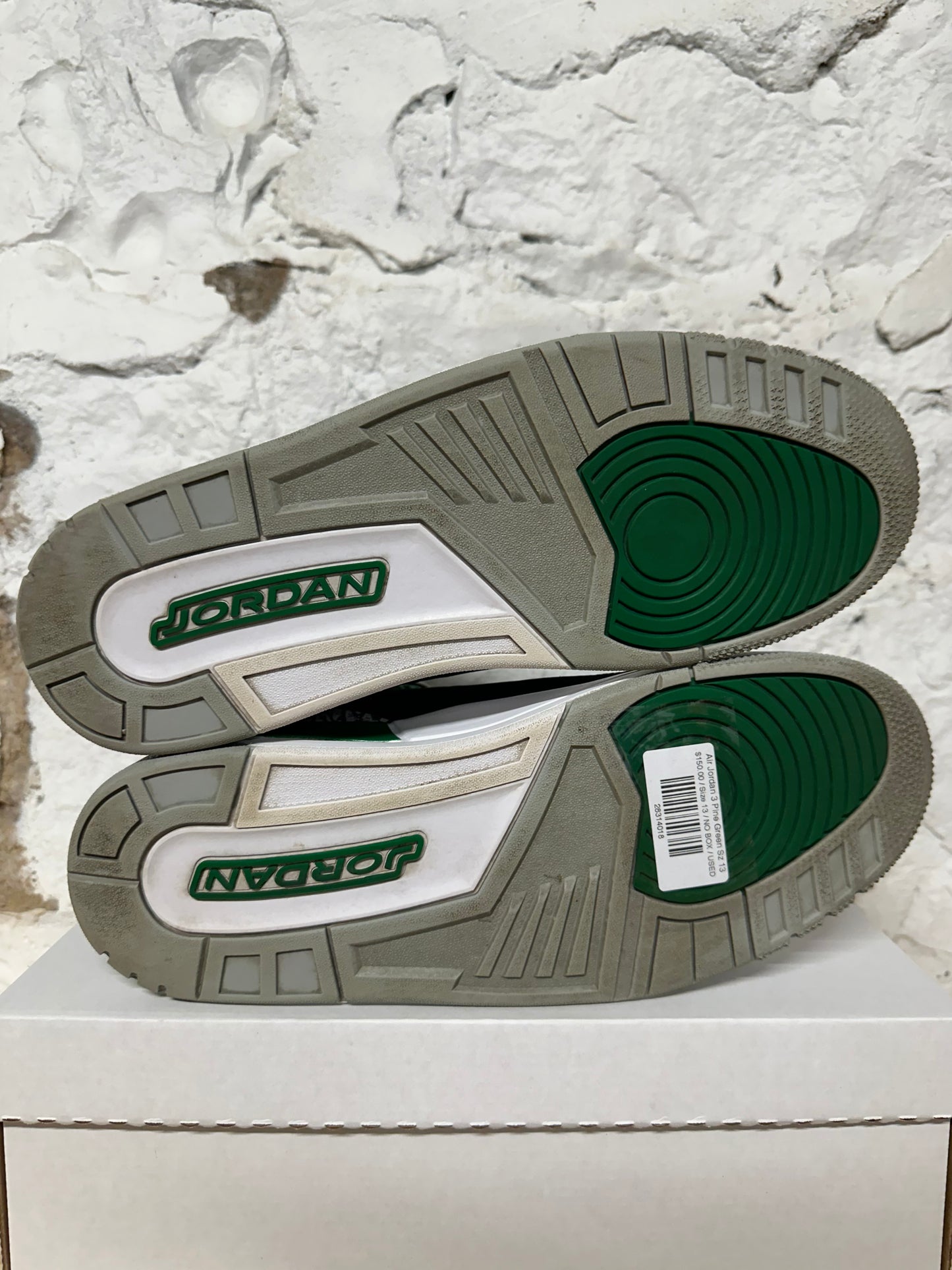 Air Jordan 3 Pine Green Sz 13