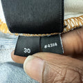 Amiri Plain Blue Denim Jeans Sz 30