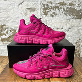 Versace Chain Reaction Pink Sz 9.5  (42.5)