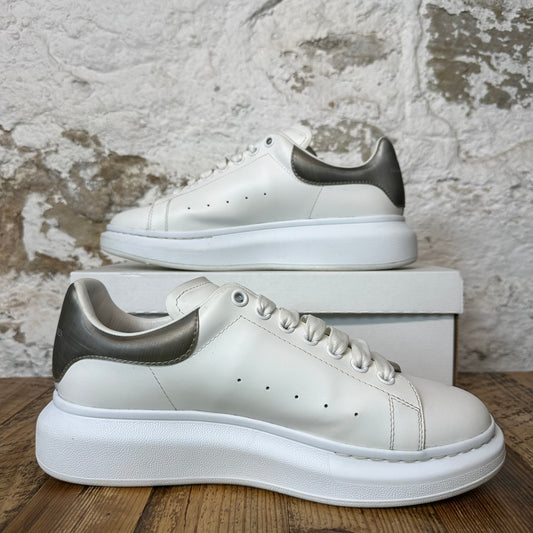Alexander Mcqueen Gray Tab White Sneaker Sz 10.5 (43.5) No Box