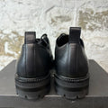 Versace Medusa Insignia Black Leather Boot Sz Sz 10 (43)