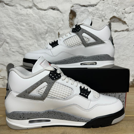 Air Jordan 4 White Cement Sz 10 DS