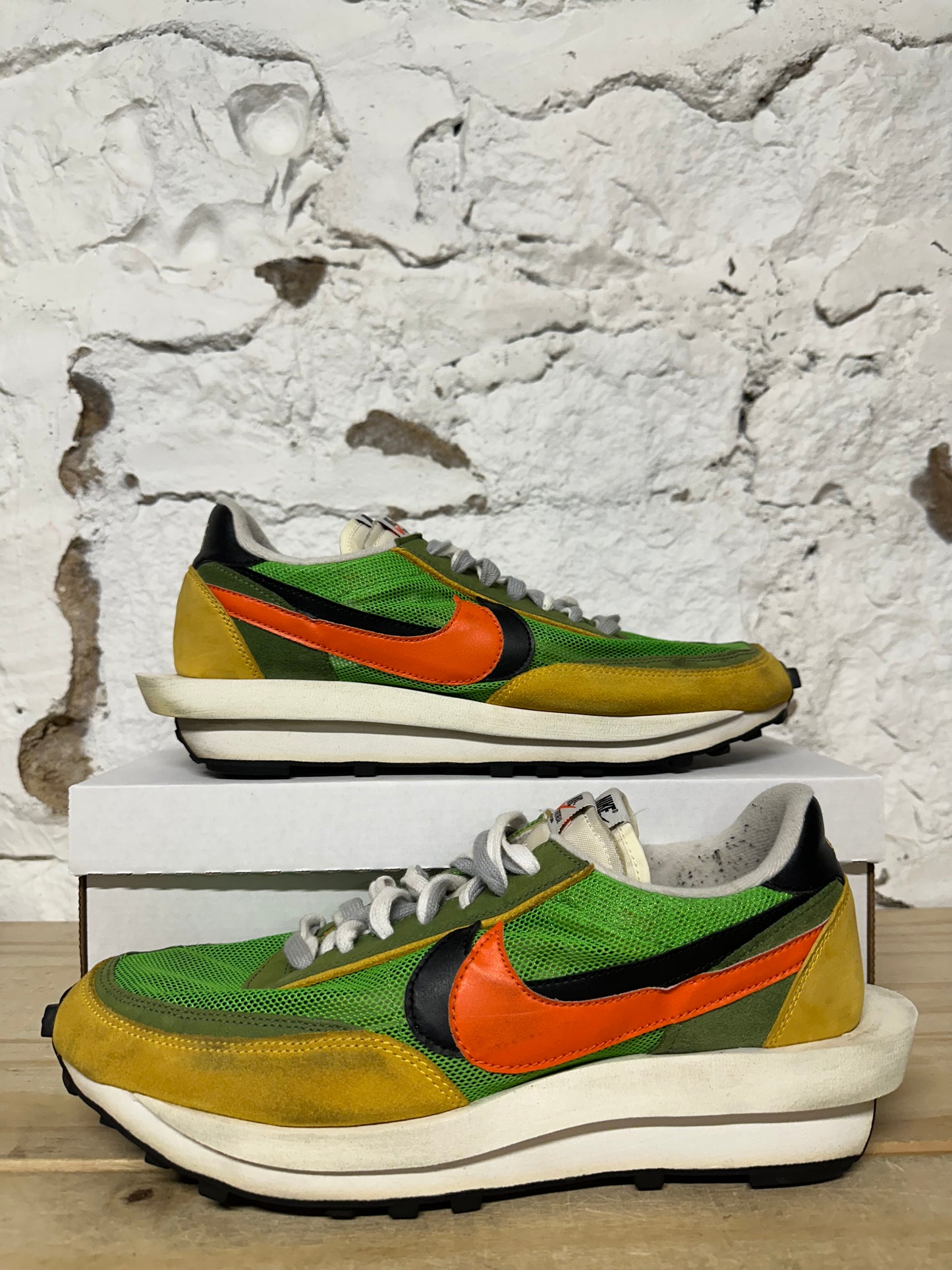 Nike LD Waffle Sacai Green Gusto Sz 12