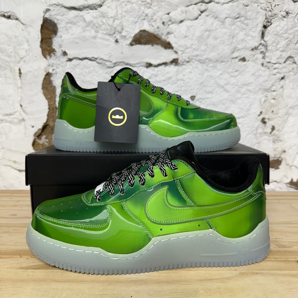 Nike Air Force 1 Low Lebron James LA Voltage Green Sz 11 DS