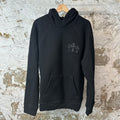 Chrome Hearts Seven-11 Cemetery Crosses Black Hoodie Sz L