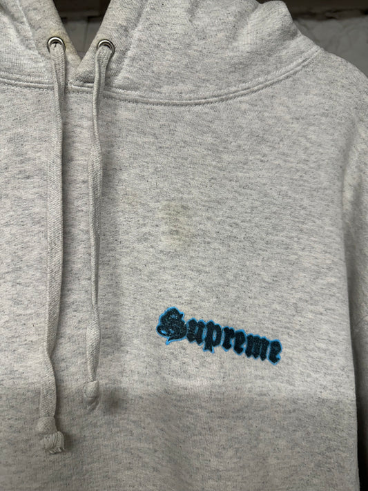 Supreme Te Amo Grey Hoodie Sz L