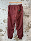 Rhude Maroon White Swooshy Pants Sz XXL