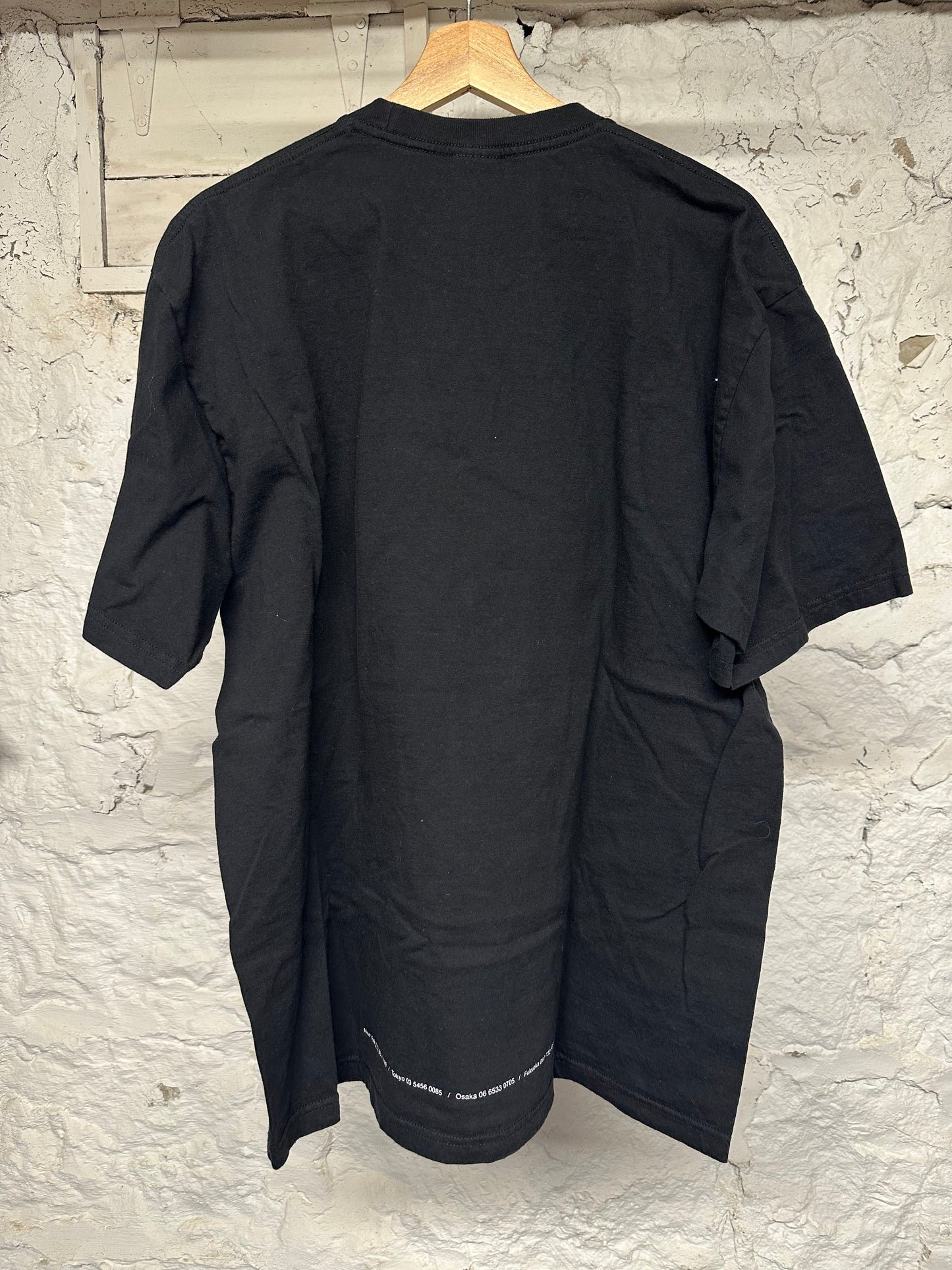 Supreme Tunnel Logo Black T-Shirt Sz XL