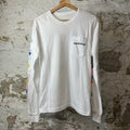Chrome Hearts Multicolor Cross White Long Sleeve Sz S