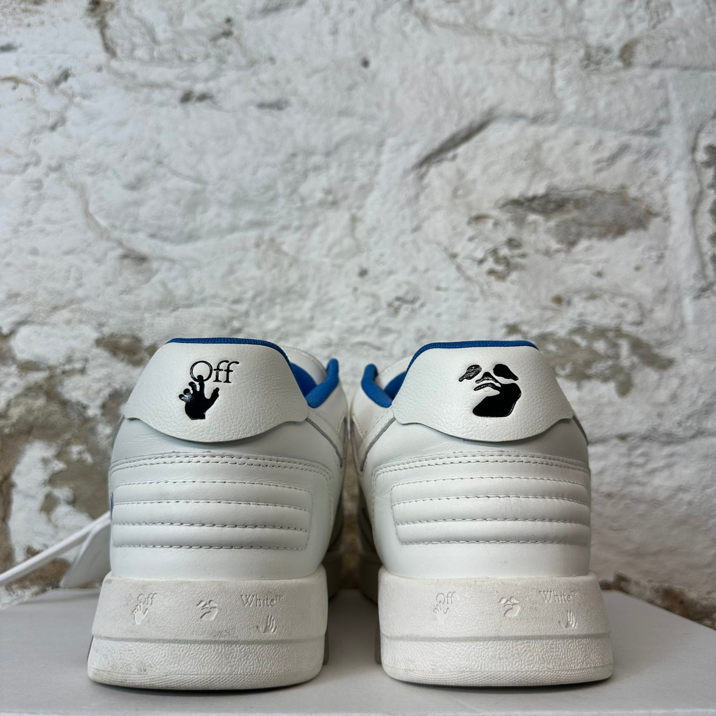 Off White Out of Office Walking Blue White Sneaker Sz 11 (44)