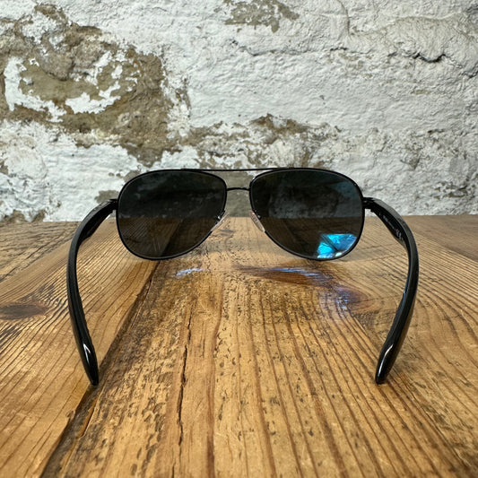 Prada Linea Rossa Black Aviator Glasses W/ Box