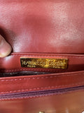 Cartier Burgundy Sidebag