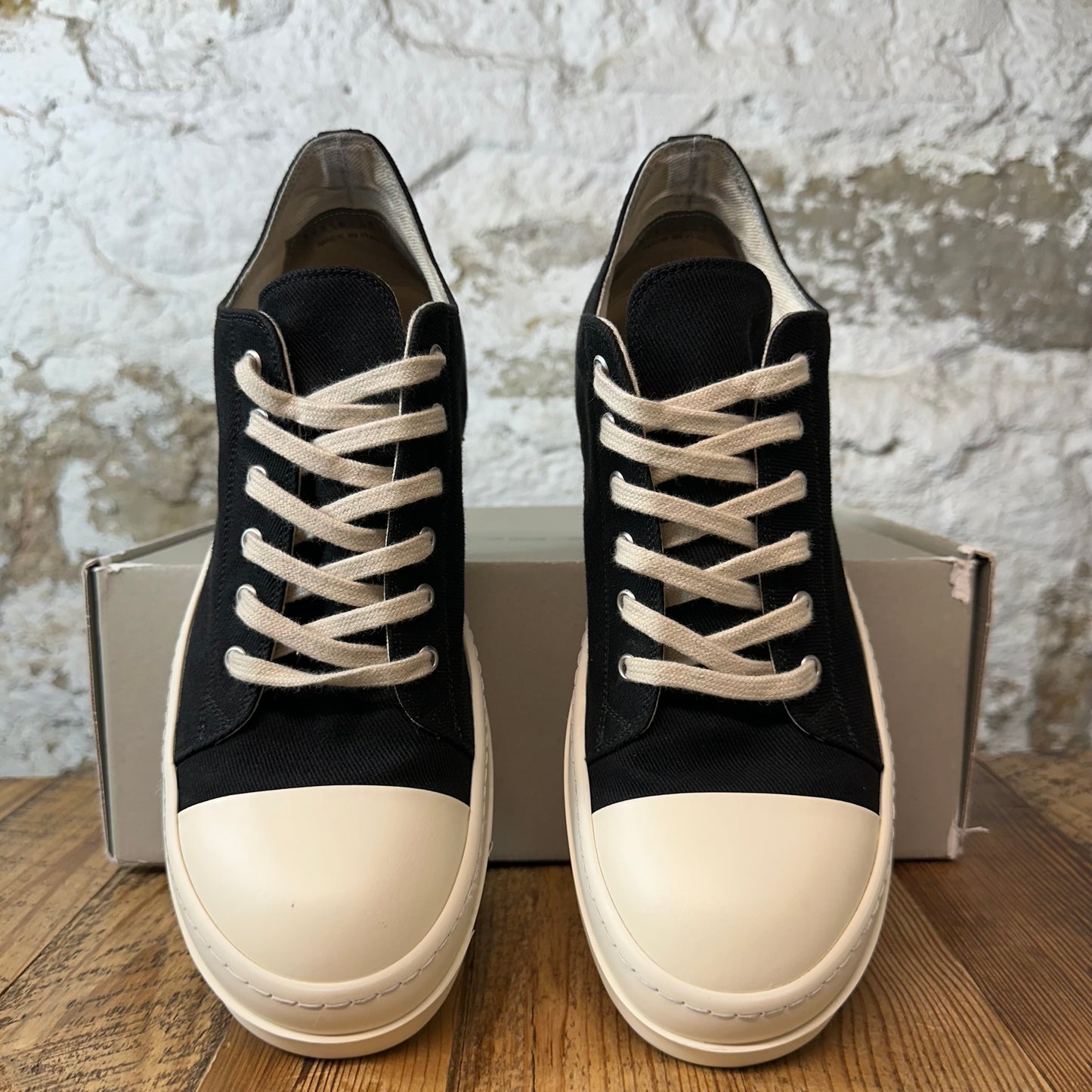 Rick Owens DRKSHDW Black Milk Sneaker Sz 10.5 (43.5)