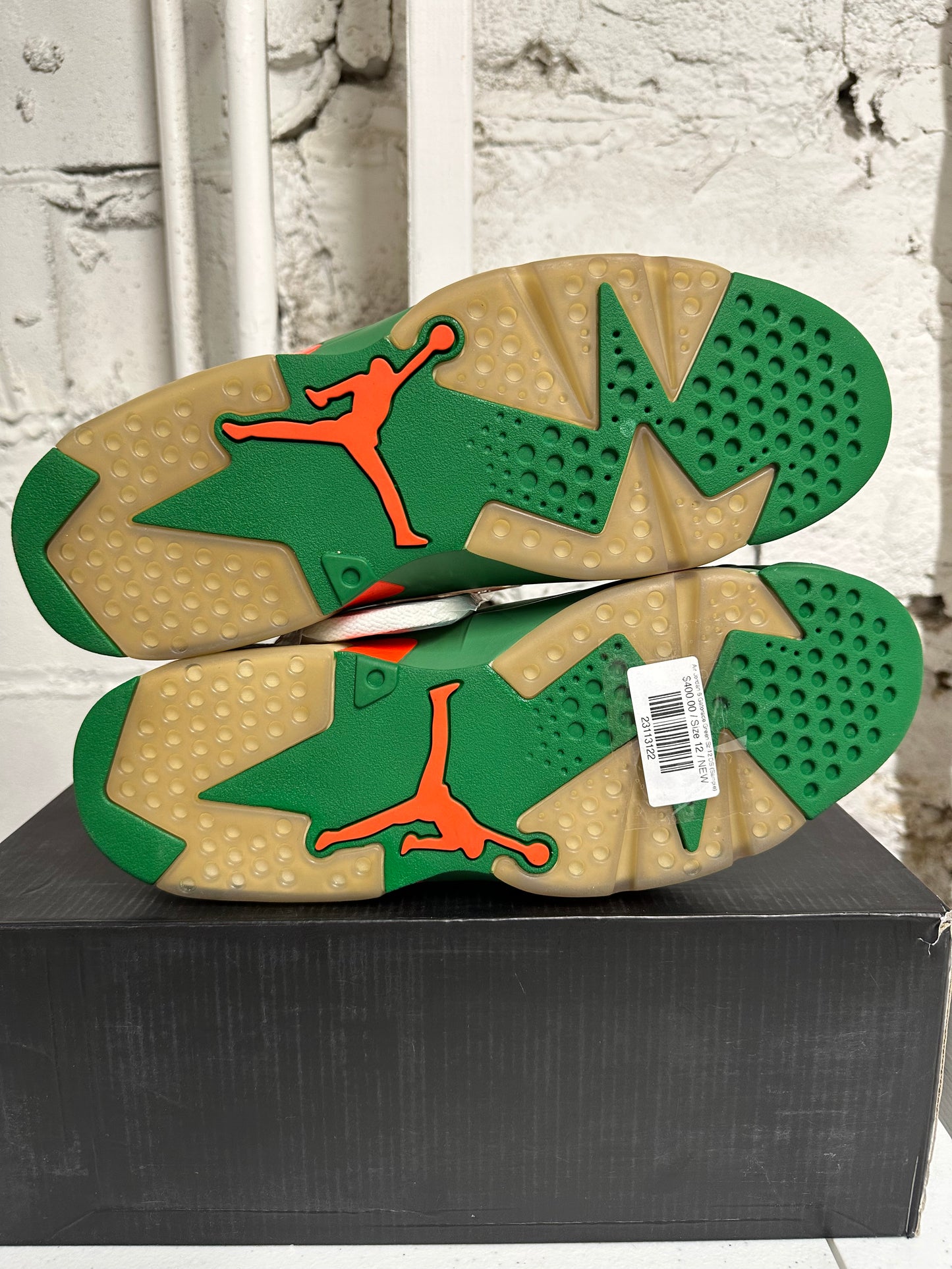 Air Jordan 6 Gatorade Green Sz 12 DS (Sample)