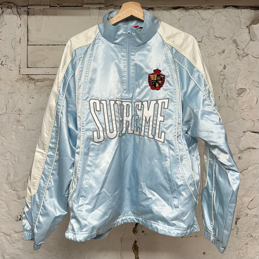 Supreme Satin Piping Pullover Jacket Sz M