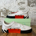 Off-White Brown Arrow Vulc White Sneaker Sz 12 (45)