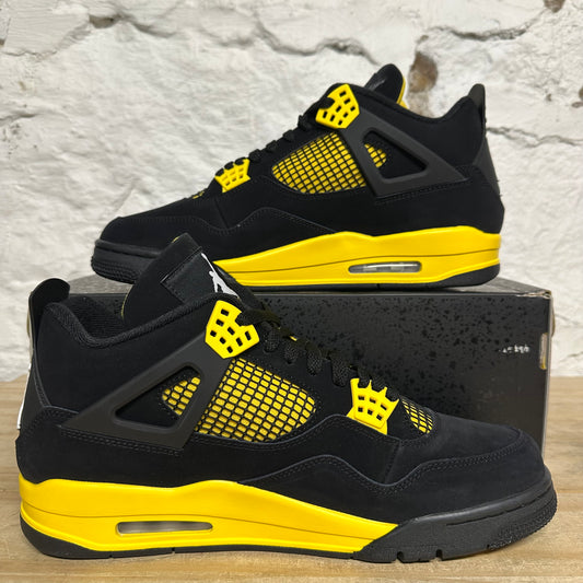 Air Jordan 4 Yellow Thunder Sz 12 DS
