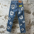 Denim Tears White CW Irak Blue Denim Jeans Sz 30