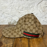 Gucci Brown Monogram Hat S
