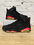 Air Jordan 6 Black Infrared Sz 14