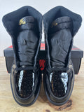 Air Jordan 1 High Black Metallic Gold Sz 10.5 DS