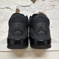 Air Jordan 3 Black Cat (2025) Sz 14
