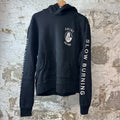 Amiri Zig Zag Logo Black Hoodie Sz S