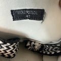 Lanvin Curb Black White Sneaker Sz 9 (42)