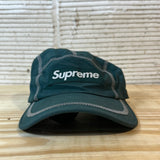 Supreme Reflective Stitch Camp Cap Dark Green Hat