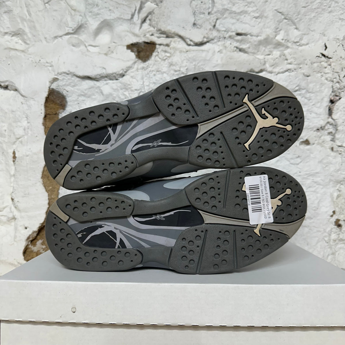 Air Jordan 8 Cool Grey Sz 8