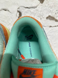 Nike Dunk Low Orange Emerald Rise Sz 10
