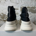 Alexander McQueen Black Padded White Tread Boot Sz 5 (37)