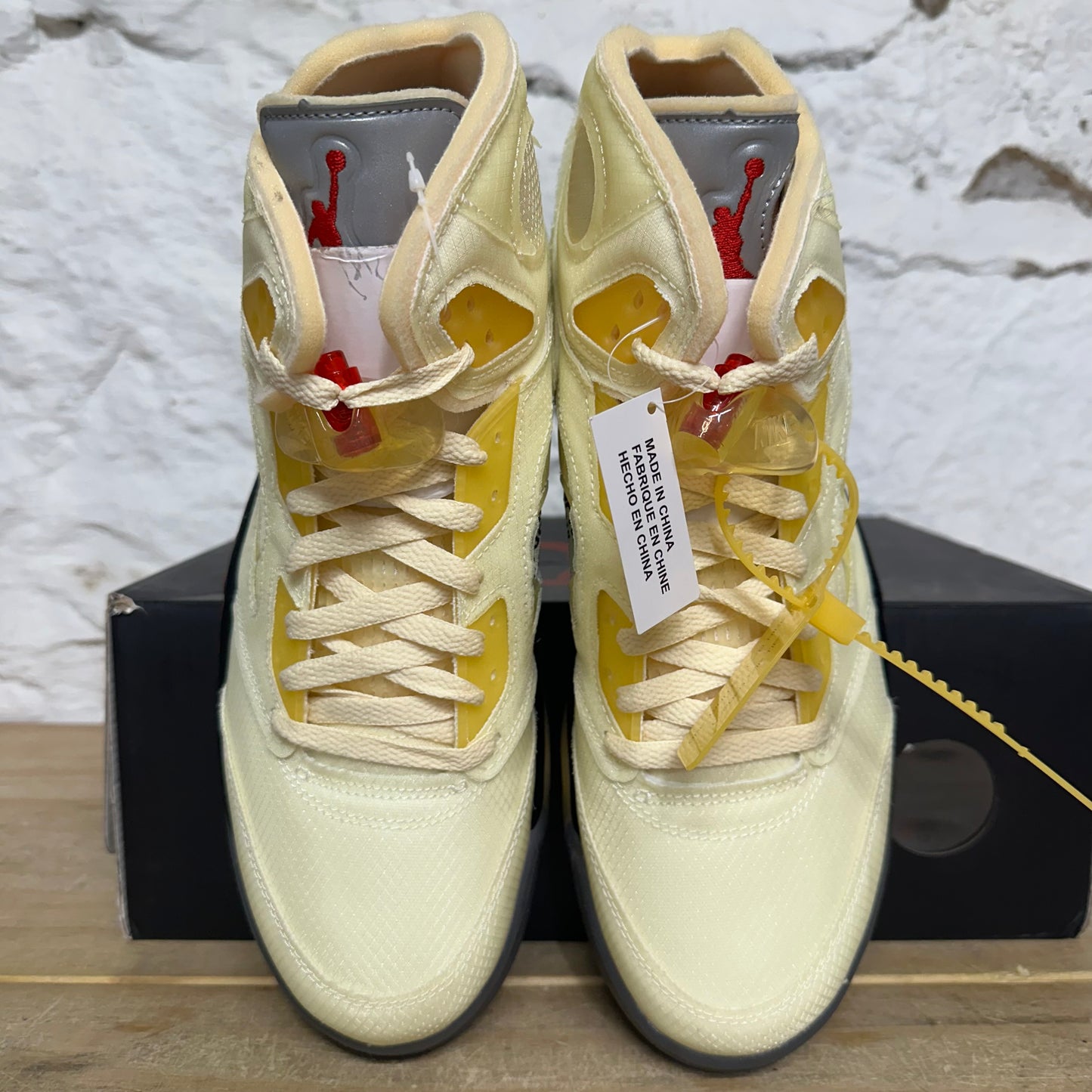 Air Jordan 5 Off-White Sail Sz 11 DS