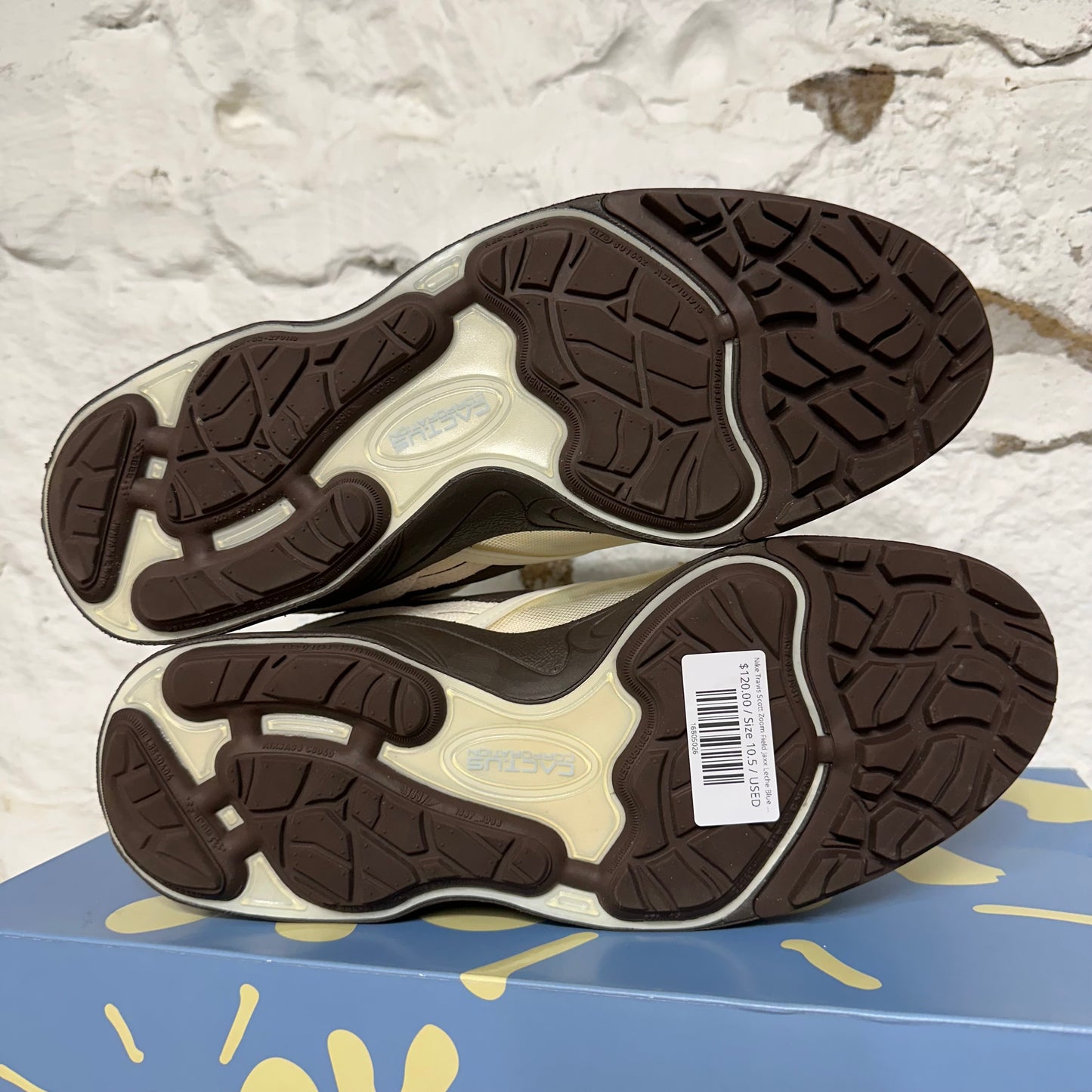 Nike Zoom Field Jaxx Travis Scott Leche Blue Sz 10.5