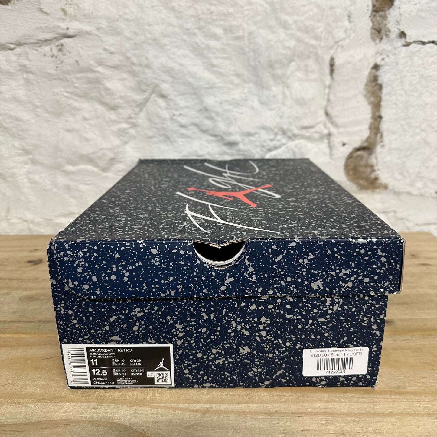 Air Jordan 4 Midnight Navy Sz 11