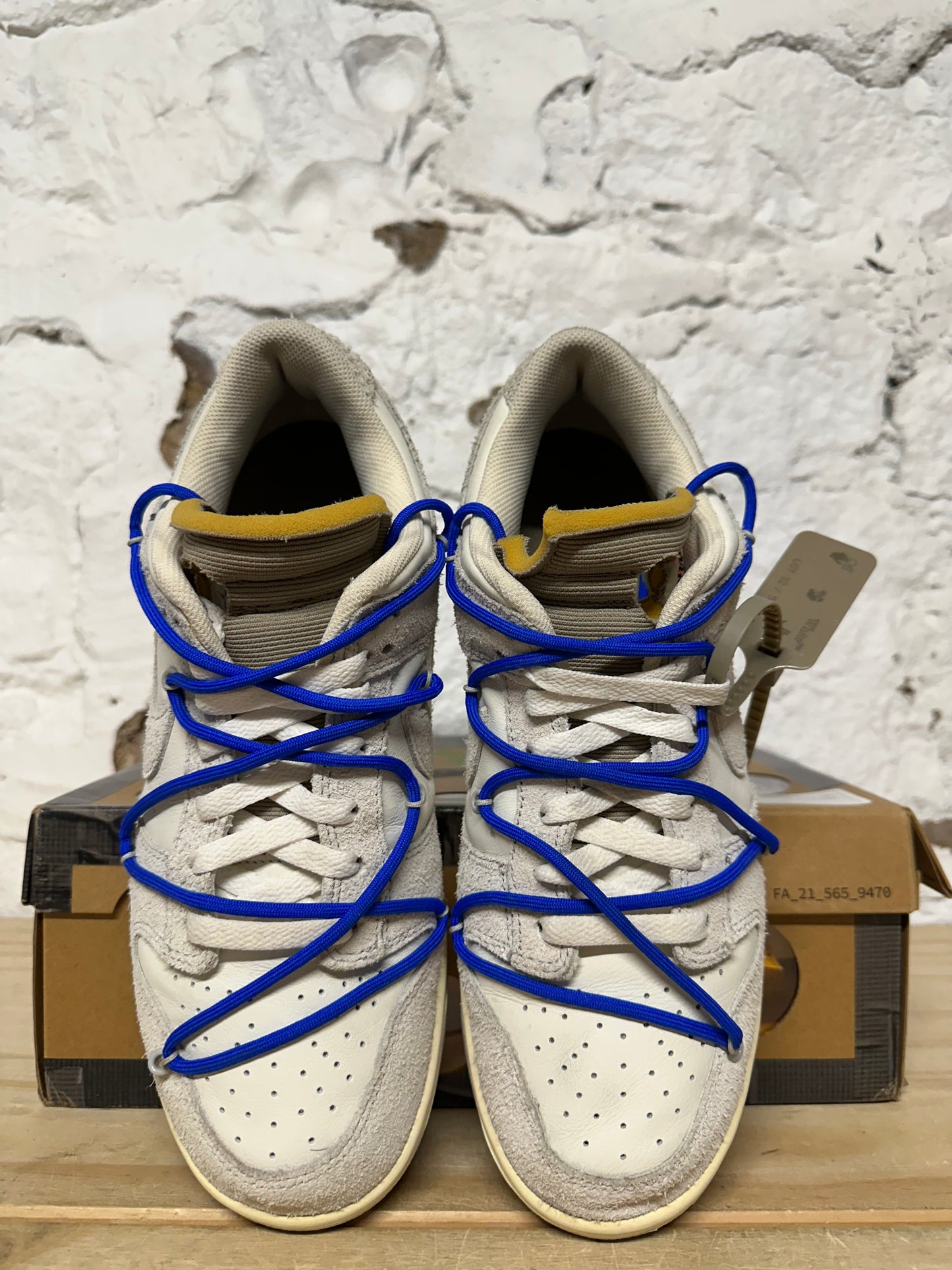 Nike Dunk Low Off-White Lot 32 Sz 10