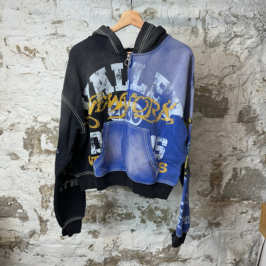 Vale Bipolar Zip Up Black Hoodie