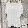 Gucci Classic Logo White T-Shirt Sz S