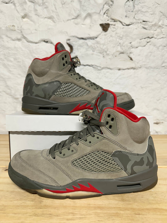 Air Jordan 5 Olive Camo Sz 11