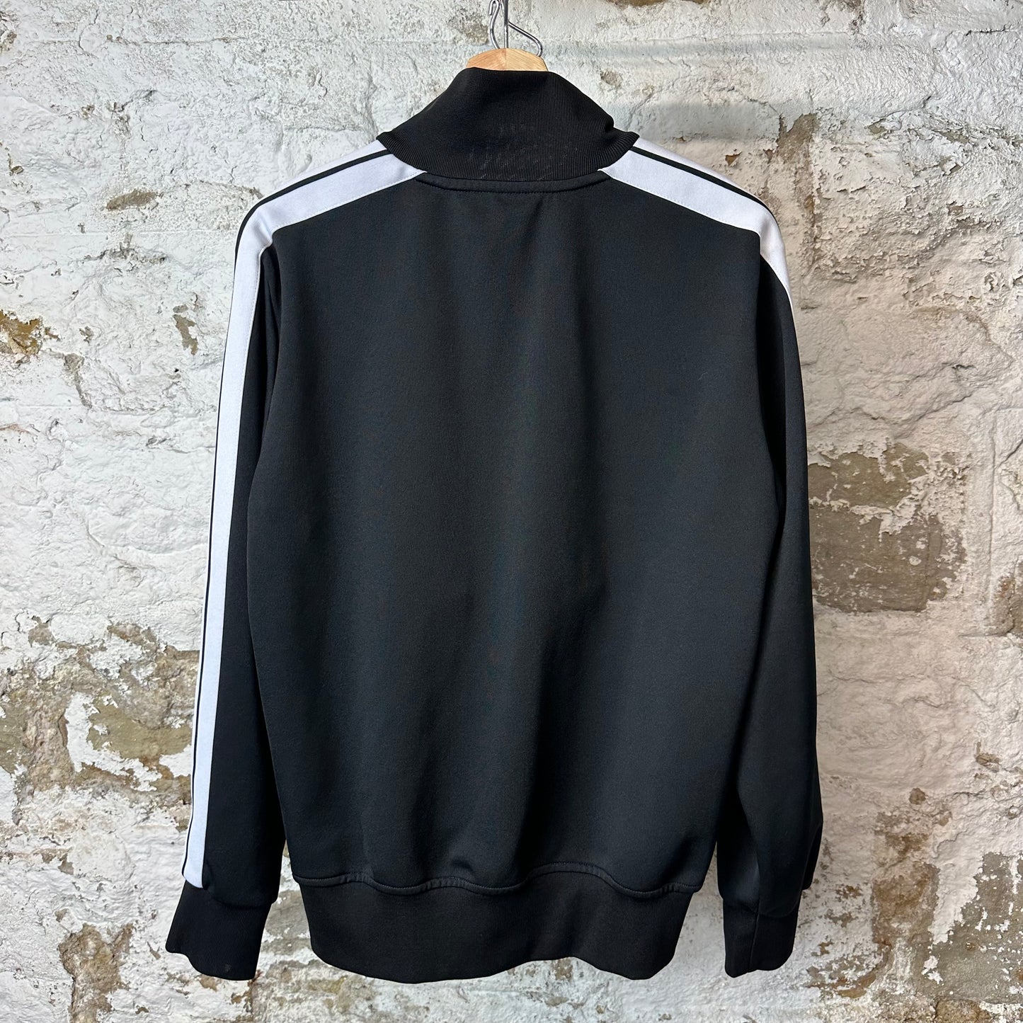 Palm Angels Black White Track Jacket Sz L
