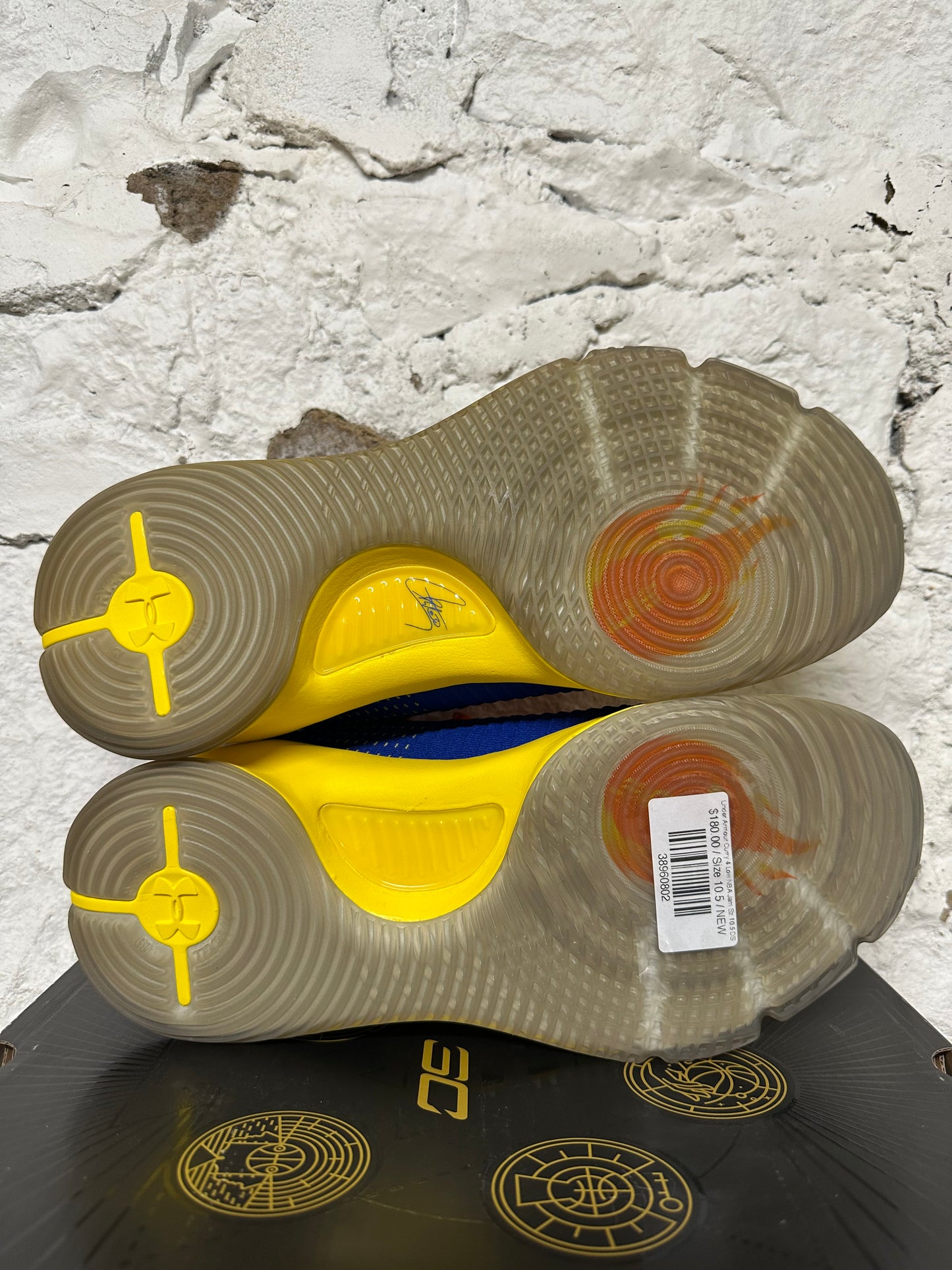 Under Armour Curry 4 Low NBA Jam Sz 10.5 DS