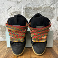 Lanvin Curb Multicolor Lace Black Sneaker Sz 7 (40)
