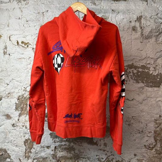 Chrome Hearts Matty Boy Spark Hoodie Orange Sz M