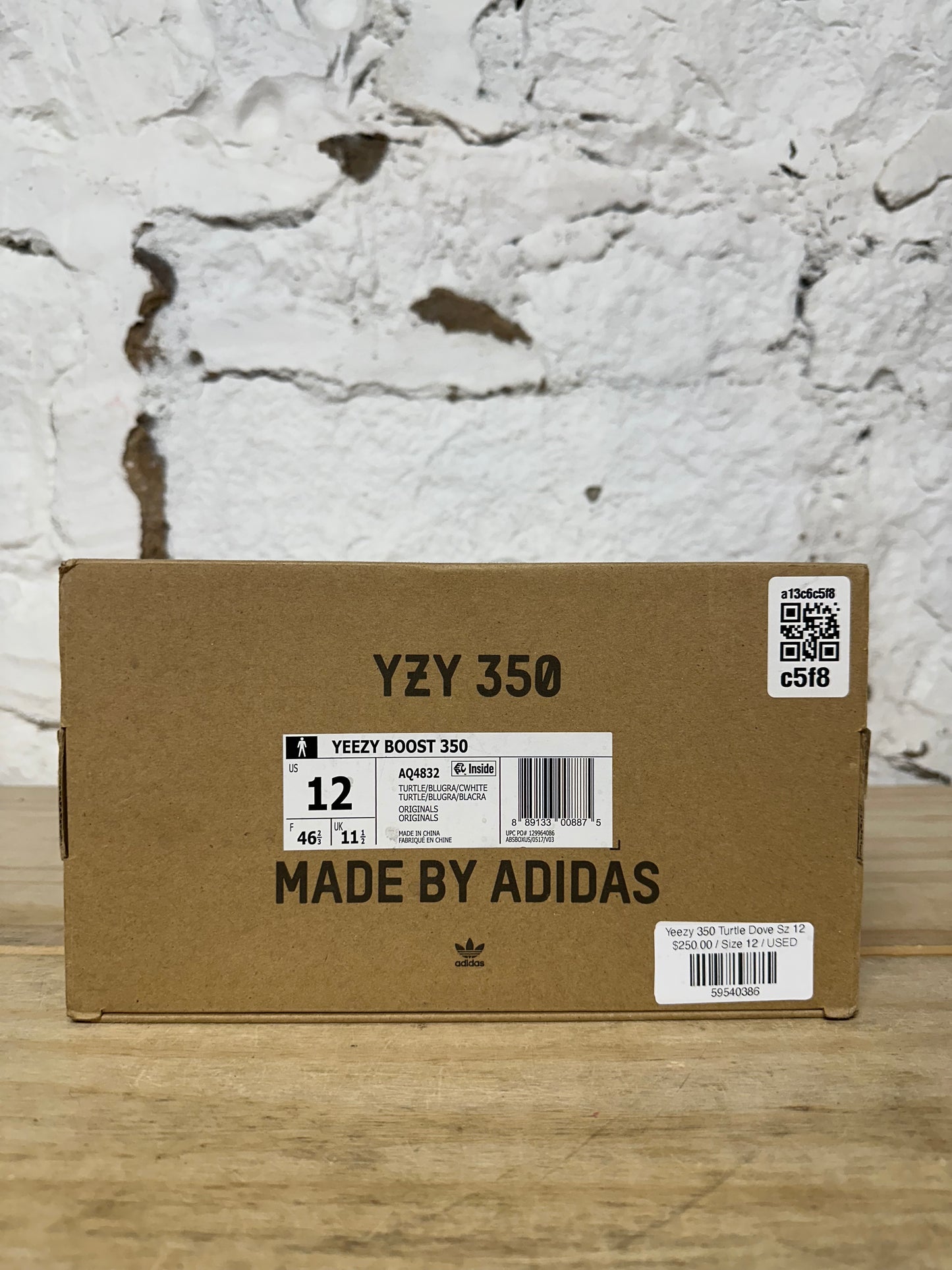 Yeezy 350 Turtle Dove Sz 12